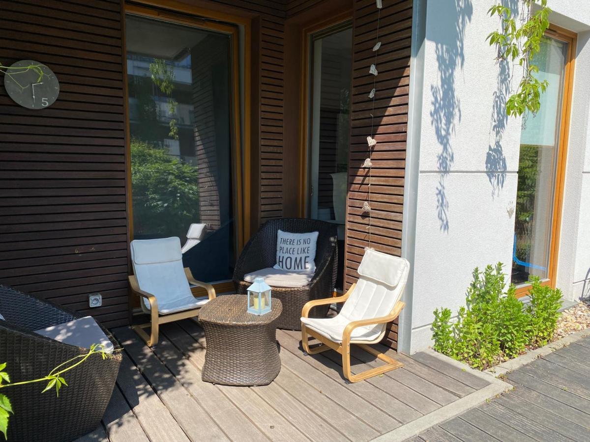 Ferienwohnung Ann Apartament Nadmorski Dwor Danzig Exterior foto